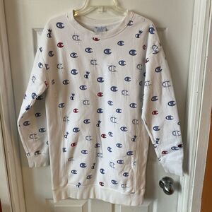 Vintage 90’s Champion Reverse Weave Sweatshirt Men’s  Medium Spell Out Pullover